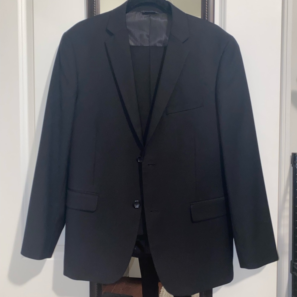 NWOT Caravelli Slim Black Men’s Suit Set Blazer Pants